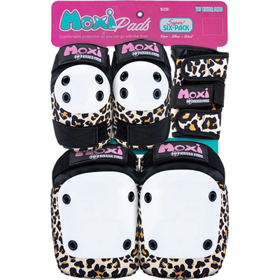 187 Moxi Leopard 6 Pack Pad Set