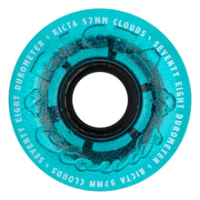  Ricta Cloud Skateboard Wheels - Iridescent Blue