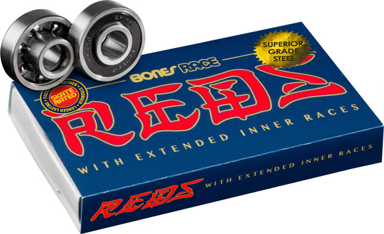 Bones Race REDS Skateboard Bearings - 8 pack -