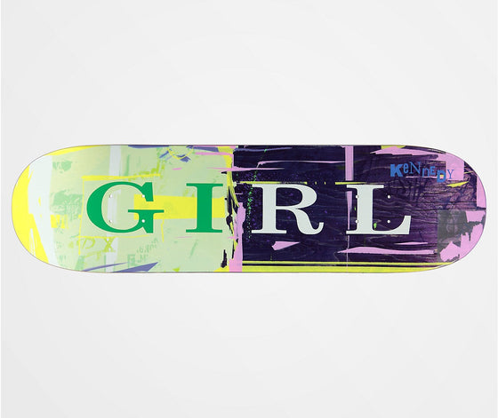 Girl Kennedy Letterpress 8.5" Skateboard Deck