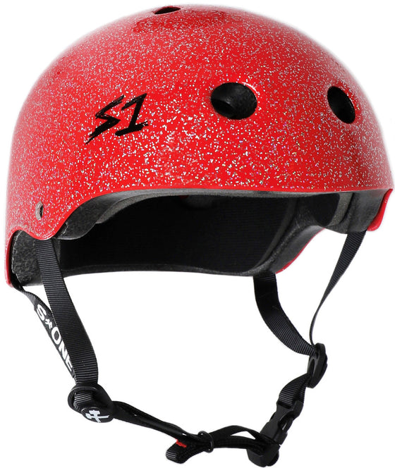 S1 LIFER HELMET - RED GLOSS GLITTER