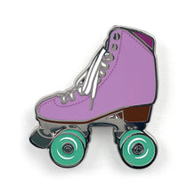  Smarty Pants Paper Roller Skate Pin - Amethyst