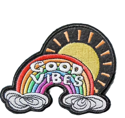 Lucky Sardine Patch - Good Vibes -