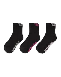 Impala Everyday Sock 3pk - Black