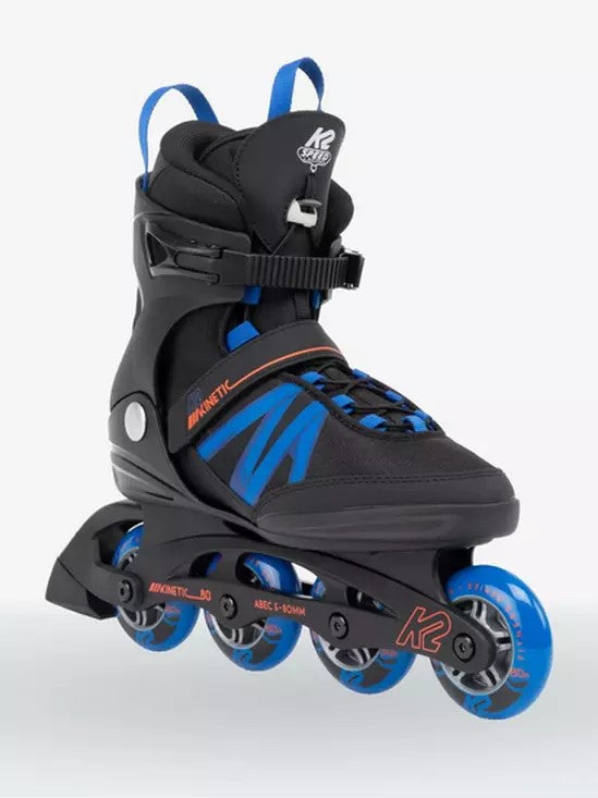 K2 Kinetic 80 Men's Inline Skates - Black/Blue