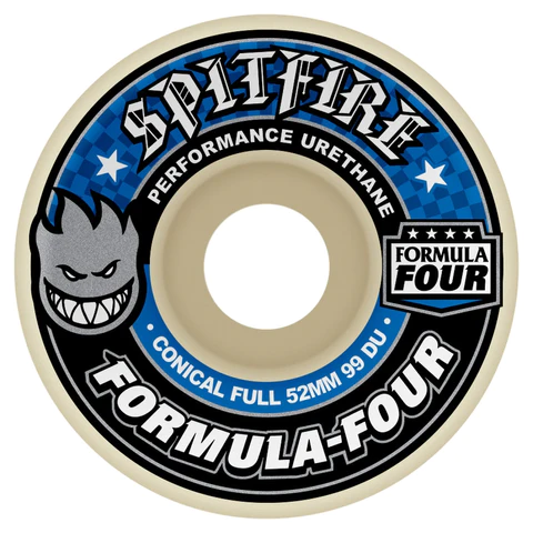 Spitfire Formula Four Conical Full 99 Wheels - Assorted Sizes -