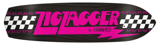 Krooked Zig Zagger OG  Deck - 8.62 -