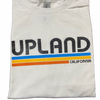 Empire T-shirts Retro Upland Logo - White -