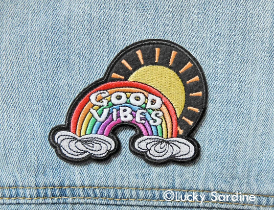 Lucky Sardine Patch - Good Vibes -